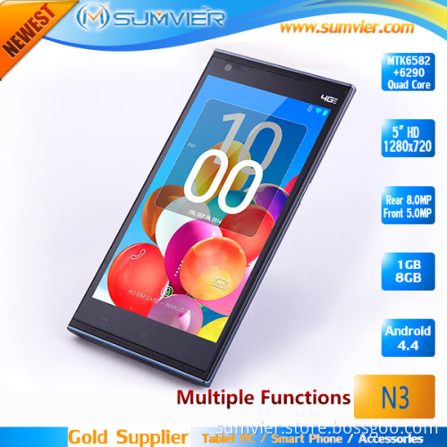 Original 5 Inch Quad Core 4G Lte Smart Phone with Fingerprint Identification